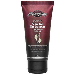 Lubme Lubrificante Vinho Intenso Beijavel 60ml