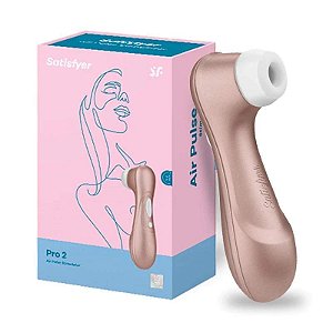 Satisfyer Pro 2 Geration 2 Rose Gold Recarregável.
