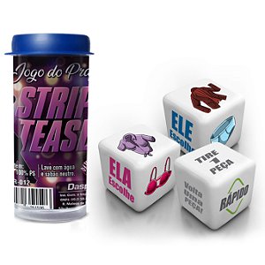 Jogo do Prazer Strip Tease 03 Dados