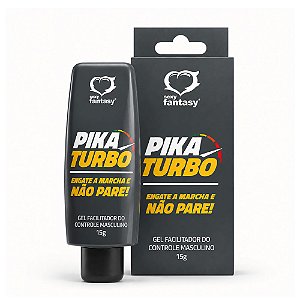 Pika Turbo Gel Retardante Masculino 15g
