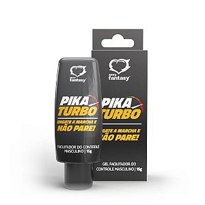 Pika Turbo Gel Retardante Masculino 15g
