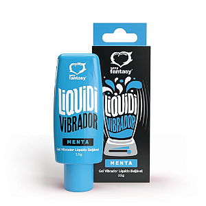 Gel Excitante Vibrador Líquido Liquidi Menta 15ml