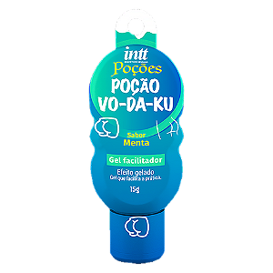 Gel Facilitador com Efeito Gelado Vo-Da-Ku 15g