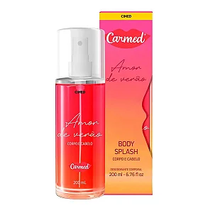 Body Splash Carmed Amor de Verão Corpo e Cabelo 200ml
