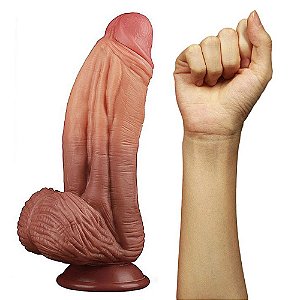 Pênis Realistico Grosso Nature Cock 24,5x6,0cm