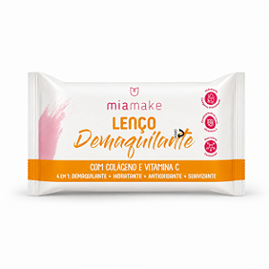 Lenço Demaquilante Colágeno e Vitamina C
