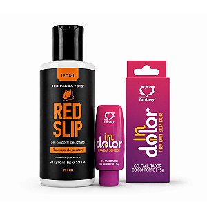 Red Slip Lubrificante e InDolor Dessensibilizante