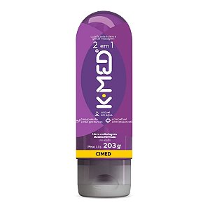 K-Med 2 em 1 Gel lubrificante Íntimo 200g