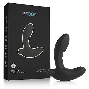 Massageador de Próstata Recarregável My Boy Master Black