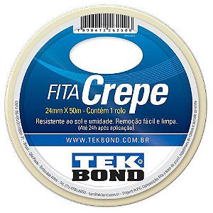 Fita Crepe 24mm X 50m - TekBond