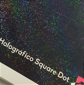 BOPP Holografico Square Dots Bobina A3 32cm x 50m - 28 micras - PSG
