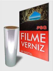 Filme Verniz UV Coat (Verniz Localizado) Bobina 32cm x 100m - 30 micras - PSG