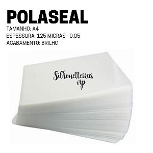 Polaseal Brilho - A4 - 220x307x0,05mm - 125 MICRAS