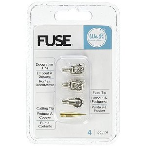 Kit Ponteiras para Ferramentas Fuse com 4 unidades - We R