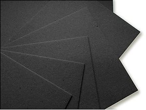 Papelão Preto H35 Horlle 1,5mm - Tamanho 40cm x 50cm com 4un