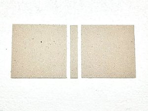 Papelão Horlle para Post It Grande - 10 pares de capa 8,5cm x 8,5cm + 10 lombadas 1cm x 8,5cm
