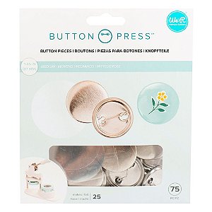 Refil de Bottons Médios 3,7 cm para Button Press We R