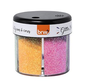 Glitter Shaker Pastel 60g - 6 Cores - 1 un - BRW