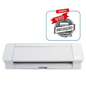 Maquina de Corte Silhouette Cameo 4 Preta + Curso - Máquina de