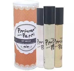 Kit Mega - 3 aromas de 15ml - (Pitanga Negra, Bamboo, Floresta Encantada) - Perfume para Papel