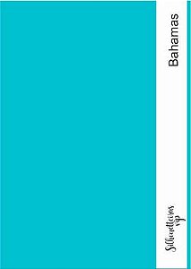 Papel Color Plus 240 gramas - A4 - Bahamas (Azul)