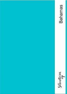 Papel Color Plus 180 gramas - A4 - Bahamas (Azul)