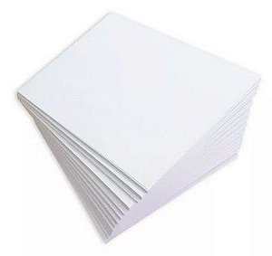 Papel Offset 240g - Tamanho 30,5cm x 30,5cm - Pacote com 20 folhas - Chambril