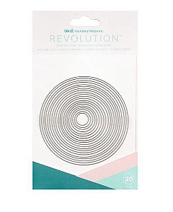 Faca de Corte Círculo - kit com 20 peças  - We R Revolution