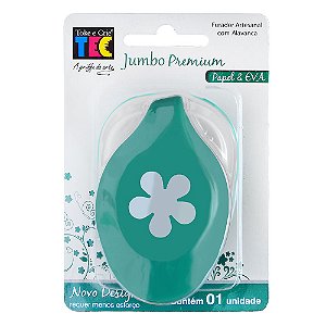 Furador de Papel e EVA Jumbo Premium Flor Hélice - TEC