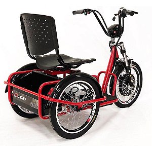 Bicicleta Elétrica Confort FULL 800W 48V 15Ah Cor Preta - Gran