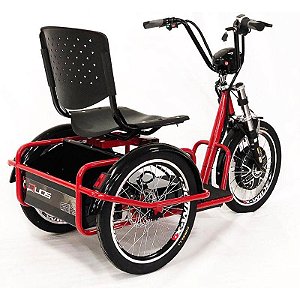 Bicicleta Elétrica Scooter Brasil 800W Aro 26 Garfo Fixo Com