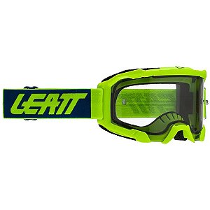 OCULOS MOTOCROSS LEATT VELOCITY 4.5 VERDE FLUO AZUL