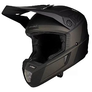 CAPACETE MOTOCROSS ASW BRIDGE PRETO TAM 56