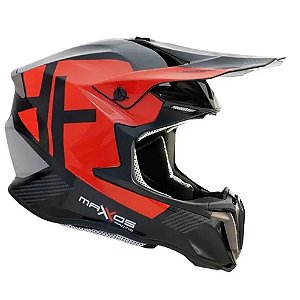 CAPACETE MOTOCROSS MATTOS RACING COMBAT LEGGERO VERMELHO  60