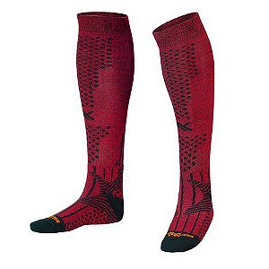 MEIA MOTOCROSS MATTOS RACING MX 2 PRETO VERMELHO P/M