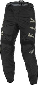 CALCA MOTOCROSS FLY F16 2022 PRETO CINZA 46