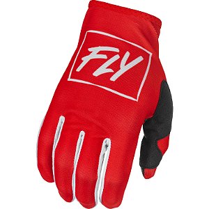 LUVA MOTOCROSS TRILHA FLY LITE 22 VERMELHO G