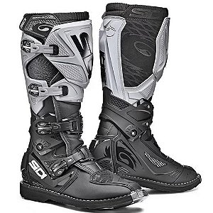 BOTA MOTOCROSS TRILHA SIDI X3 PRETO CINZA TAM 11 (42/43)