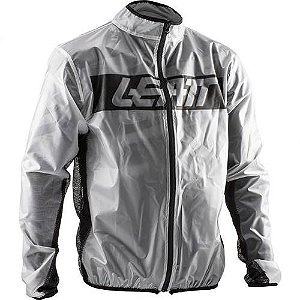 JAQUETA CAPA DE CHUVA LEATT RACECOVER TRANSPARENTE GG