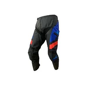 CALCA MOTOCROSS MATTOS RACING ASSIMILATE AZUL VERMELHO 42