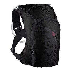 BOLSA DE HIDRATACAO MOTOCROSS TRILHA ASW TANK 3 LITROS PRETA