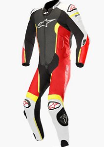 MACACAO ALPINESTARS MISSILE TECH-AI PRETO BRANCO VERMELHO 58