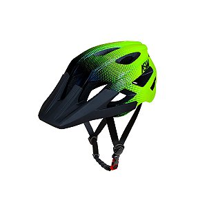 CAPACETE ASW BIKE ACCEL DOTS AMARELO FLUO PRETO G/GG