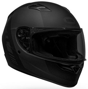 CAPACETE BELL QUALIFIER TURNPIKE MATTE PRETO CINZA 62