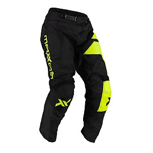CALCA MOTOCROSS MATTOS RACING ICON 23 AMARELO FLUOR 44
