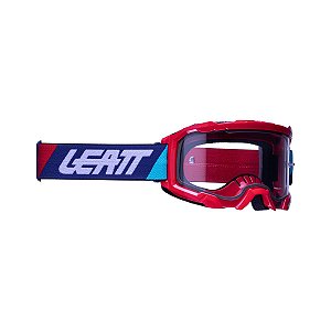 OCULOS LEATT VELOCITY 4.5 VERMELHO AZUL BRANCO