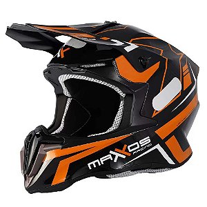 CAPACETE MATTOS RACING COMBAT MTR02 LARANJA LARANJA 60