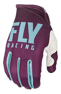 LUVA MOTOCROSS ENDURO TRILHA FLY RACING LITE ROXO G