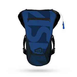 MOCHILA MOTOCROSS BOLSA DE HIDRATAÇÃO ASW RACE 2 L AZUL