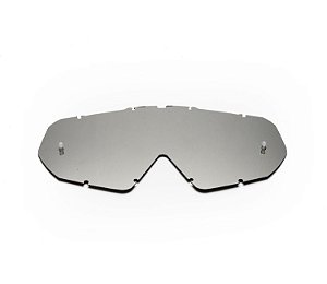 LENTE MOTOCROSS MATTOS RACING OCULOS COMBAT ESPELHADA PRATA